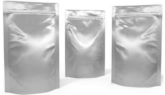 Silver Aluminum Foil Bags W03